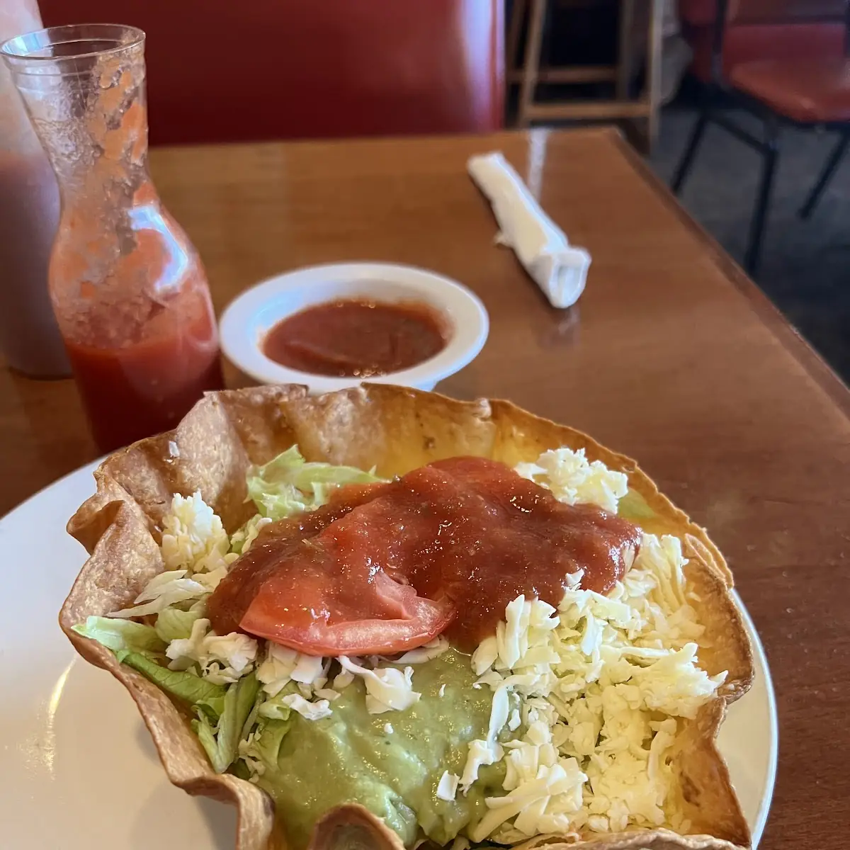 Taco Salad with Chicken