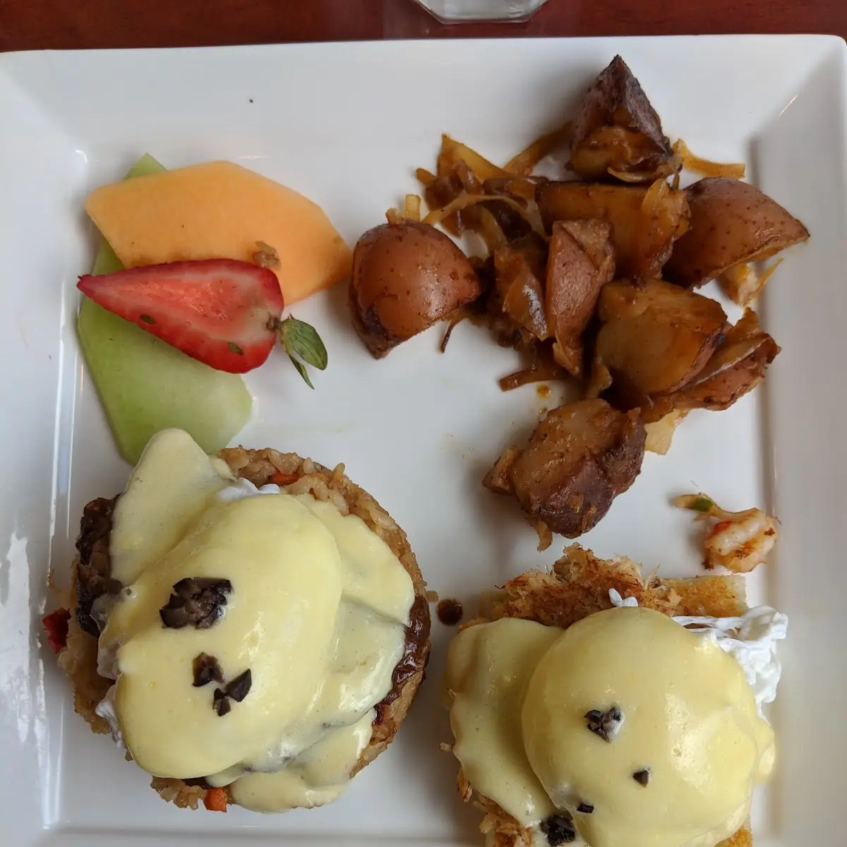 Loco Moco Benedict & Crab Cake Benedict