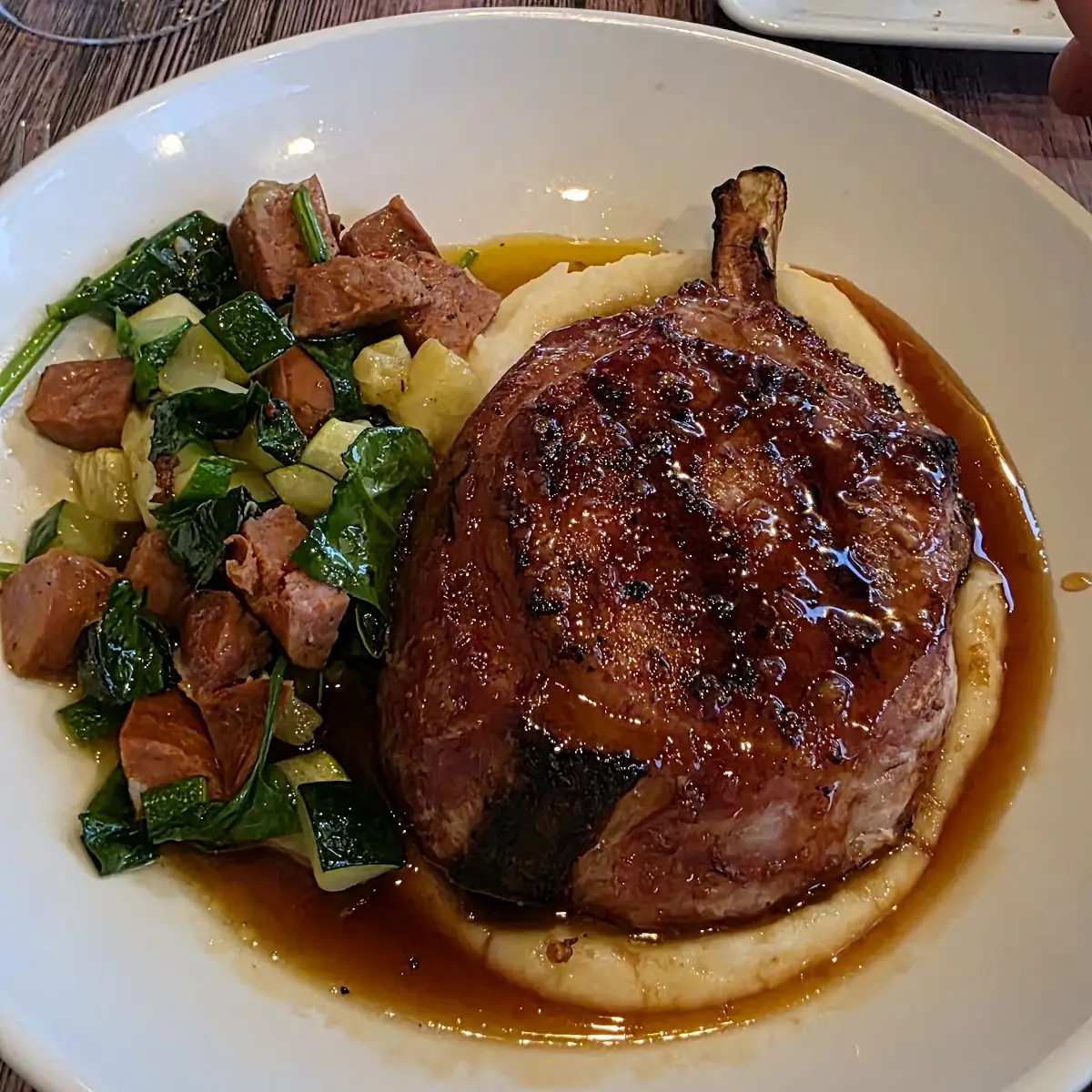 Double-Cut Pork Chop