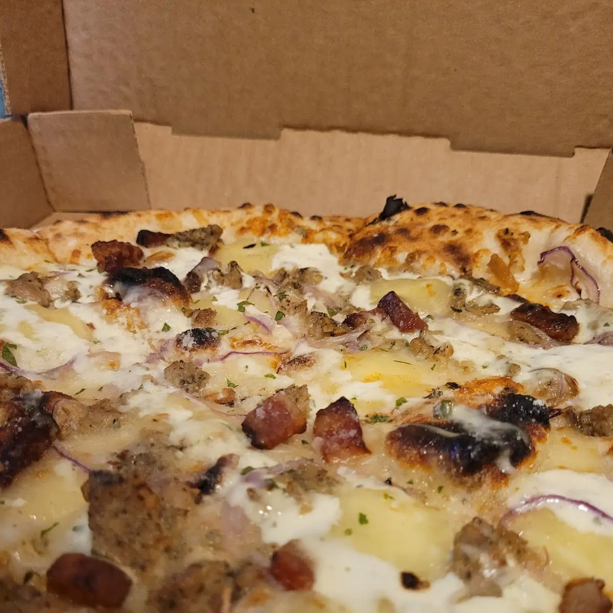 Vegan Mushroom Pizza