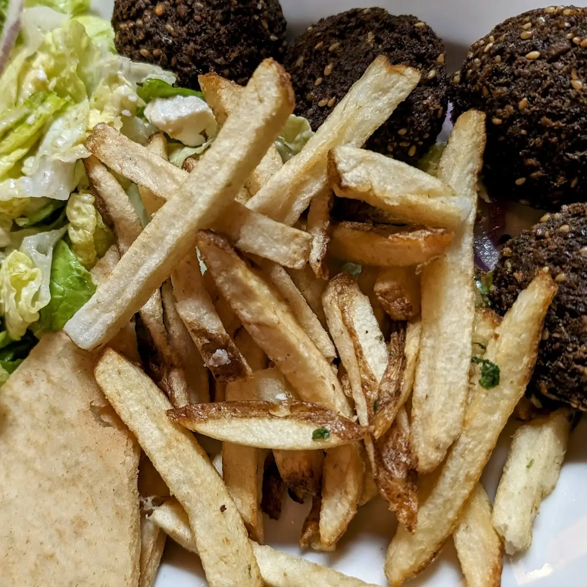 Falafel Plate Vegetarian
