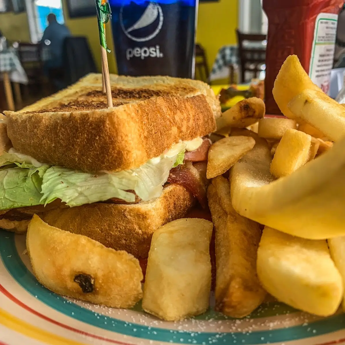 blt with Steak Fries
