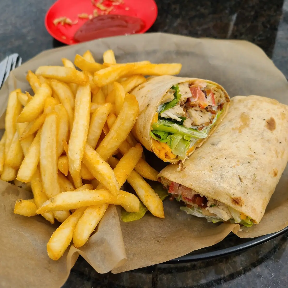 Chicken Bacon Ranch Wrap