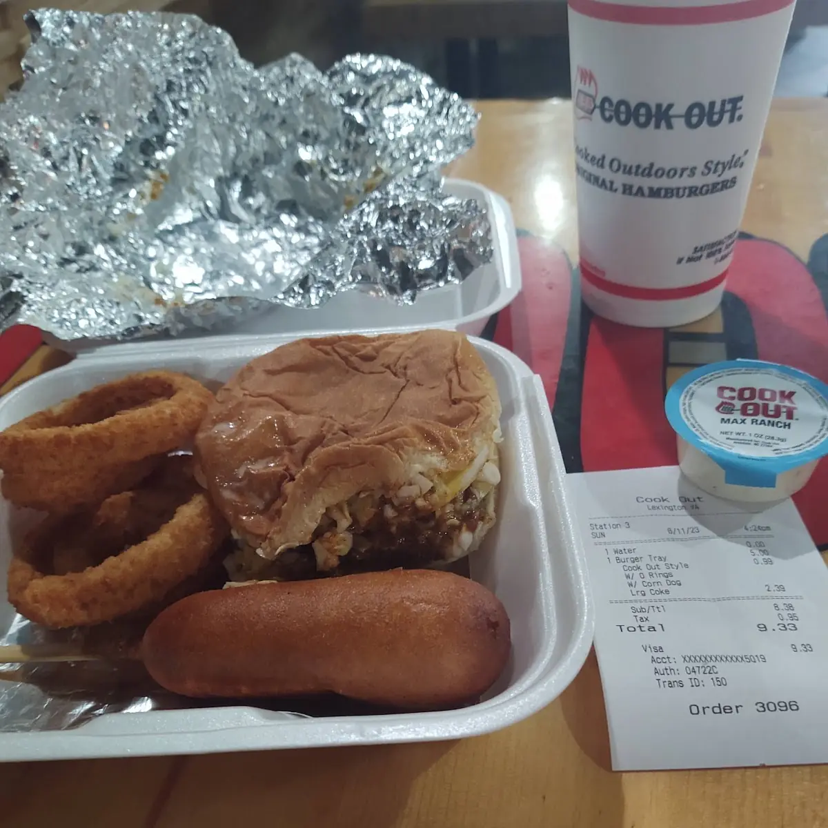 Burger - Cook Out Style
