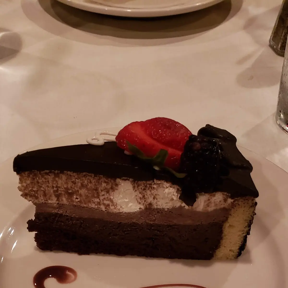 Chocolate Cake Slice