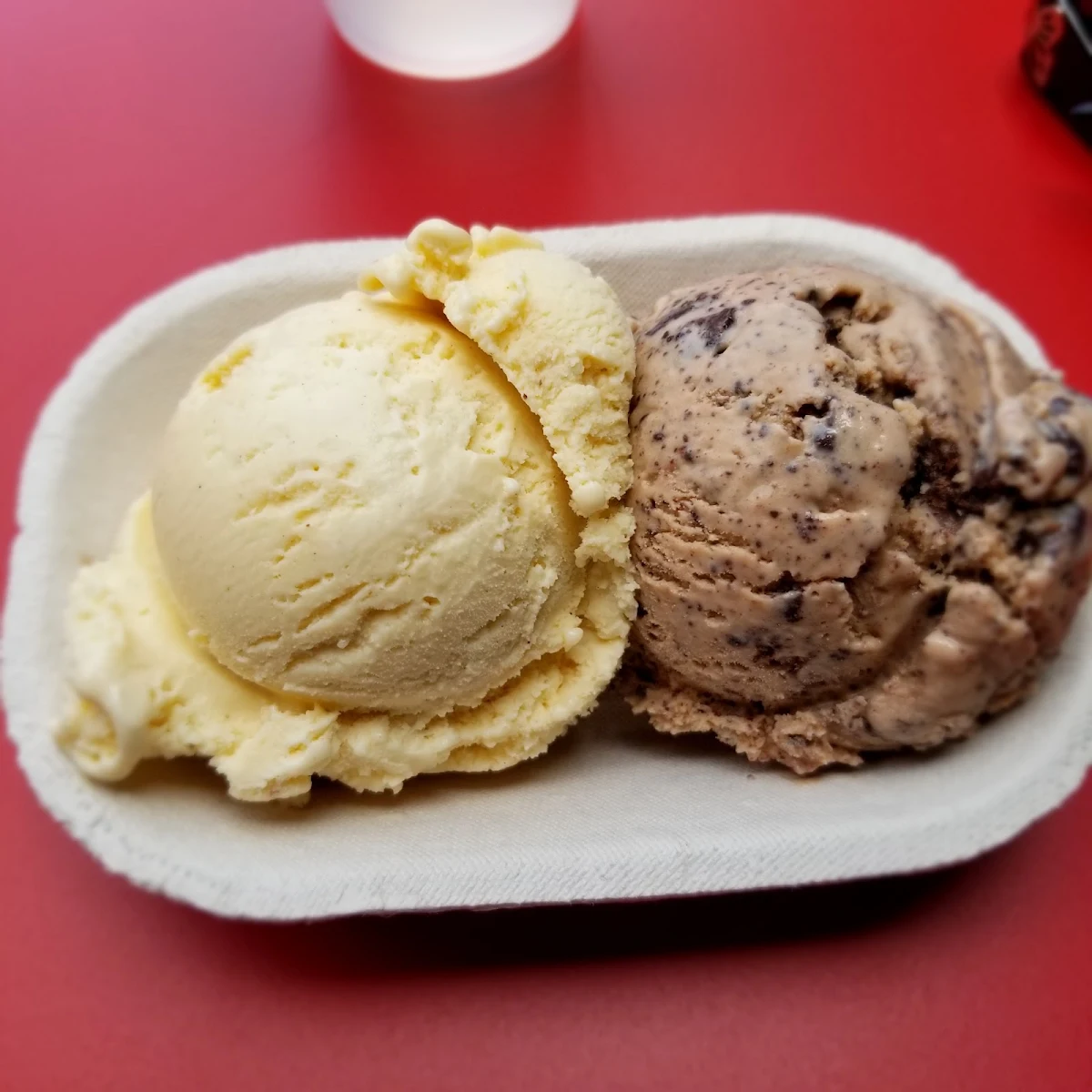 Peanut Brittle and Cookies & Cream