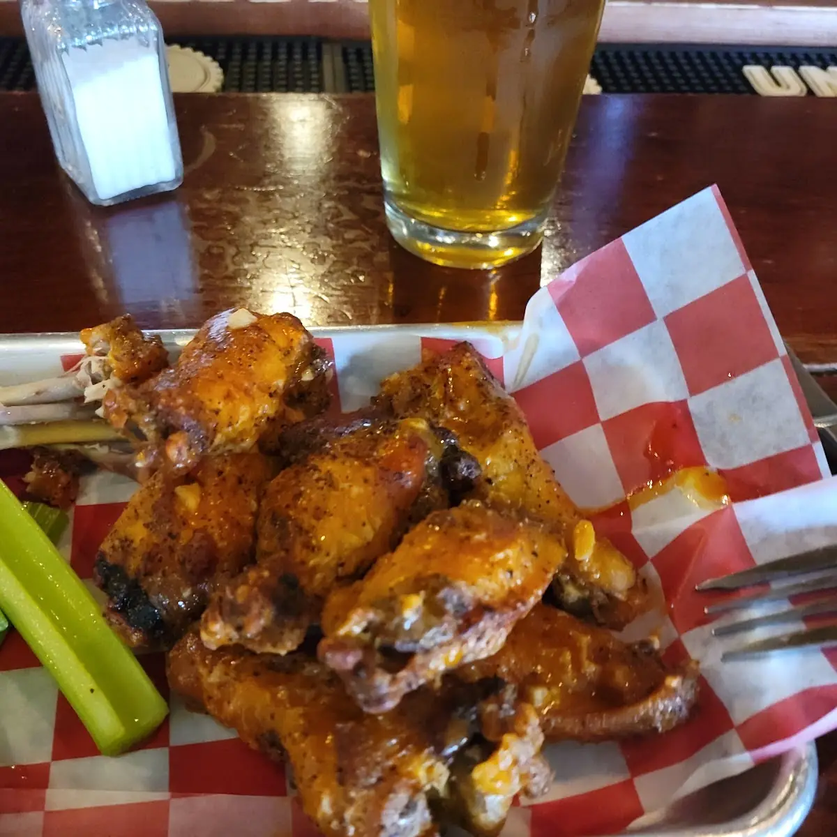 Smoked Wings with Granite Run Wing Sauce