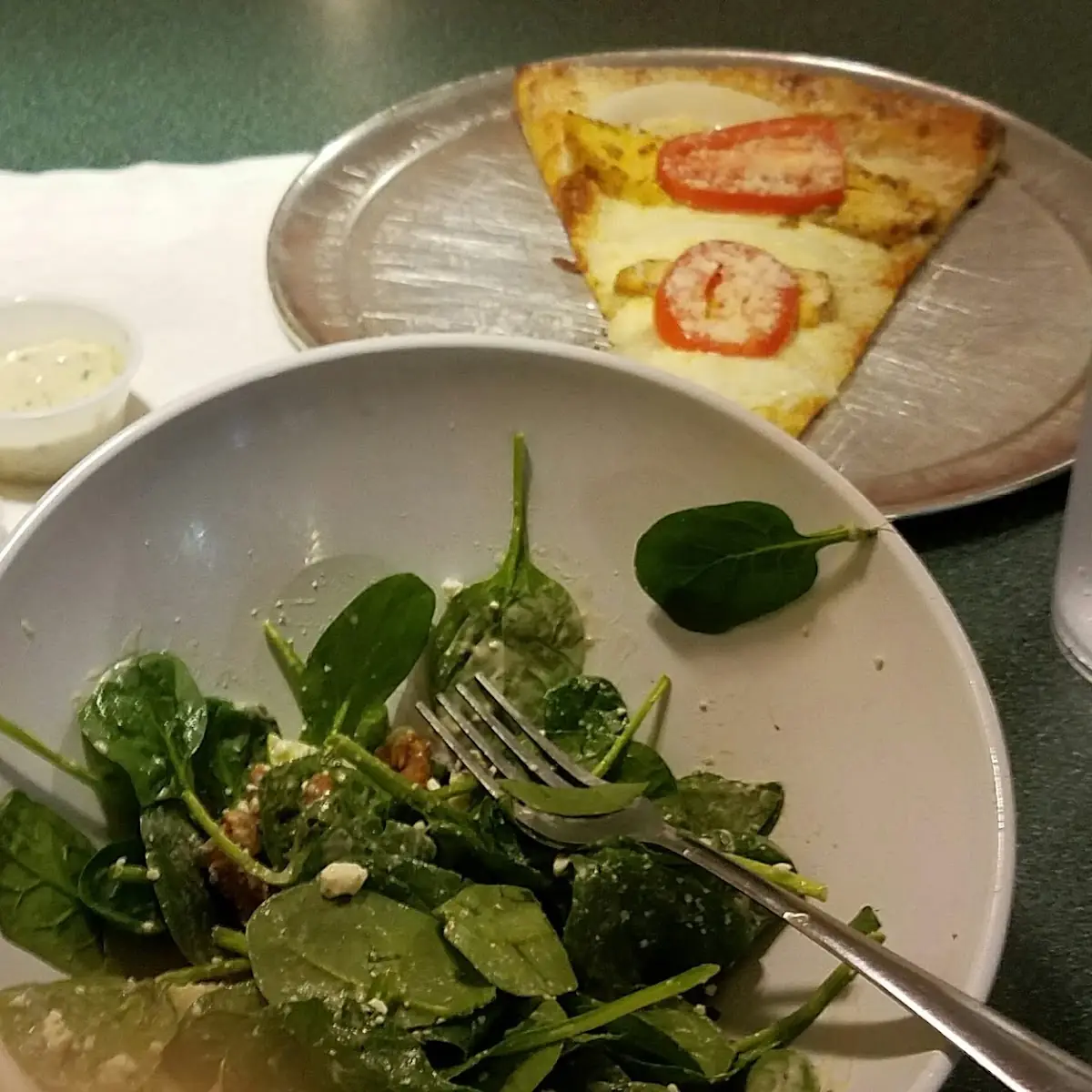Enlightened Spinach Salad