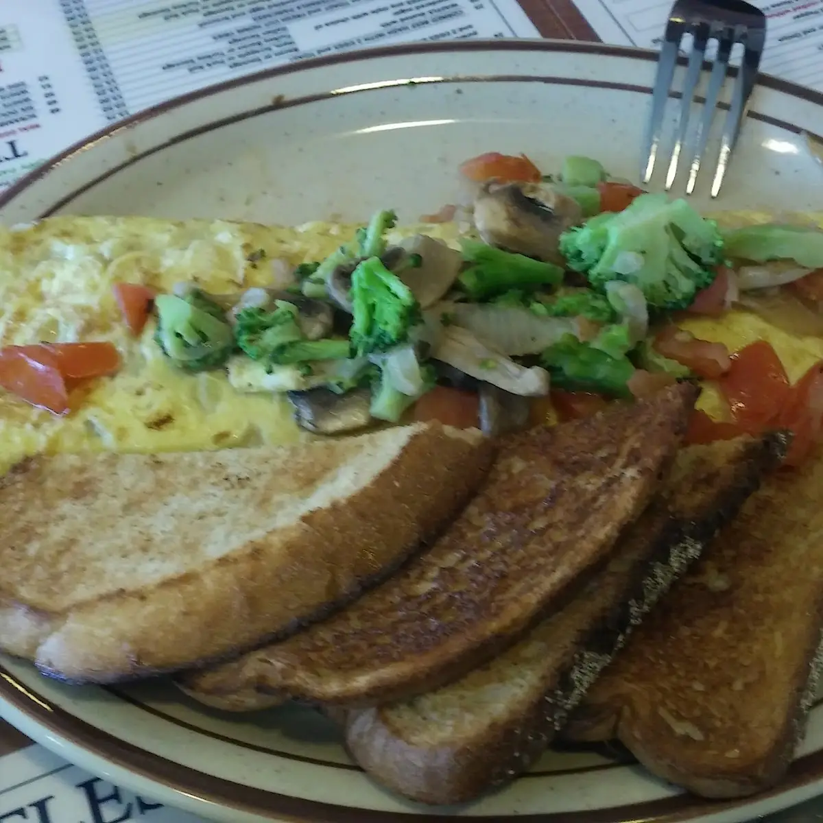 Country and Cheese Omelet