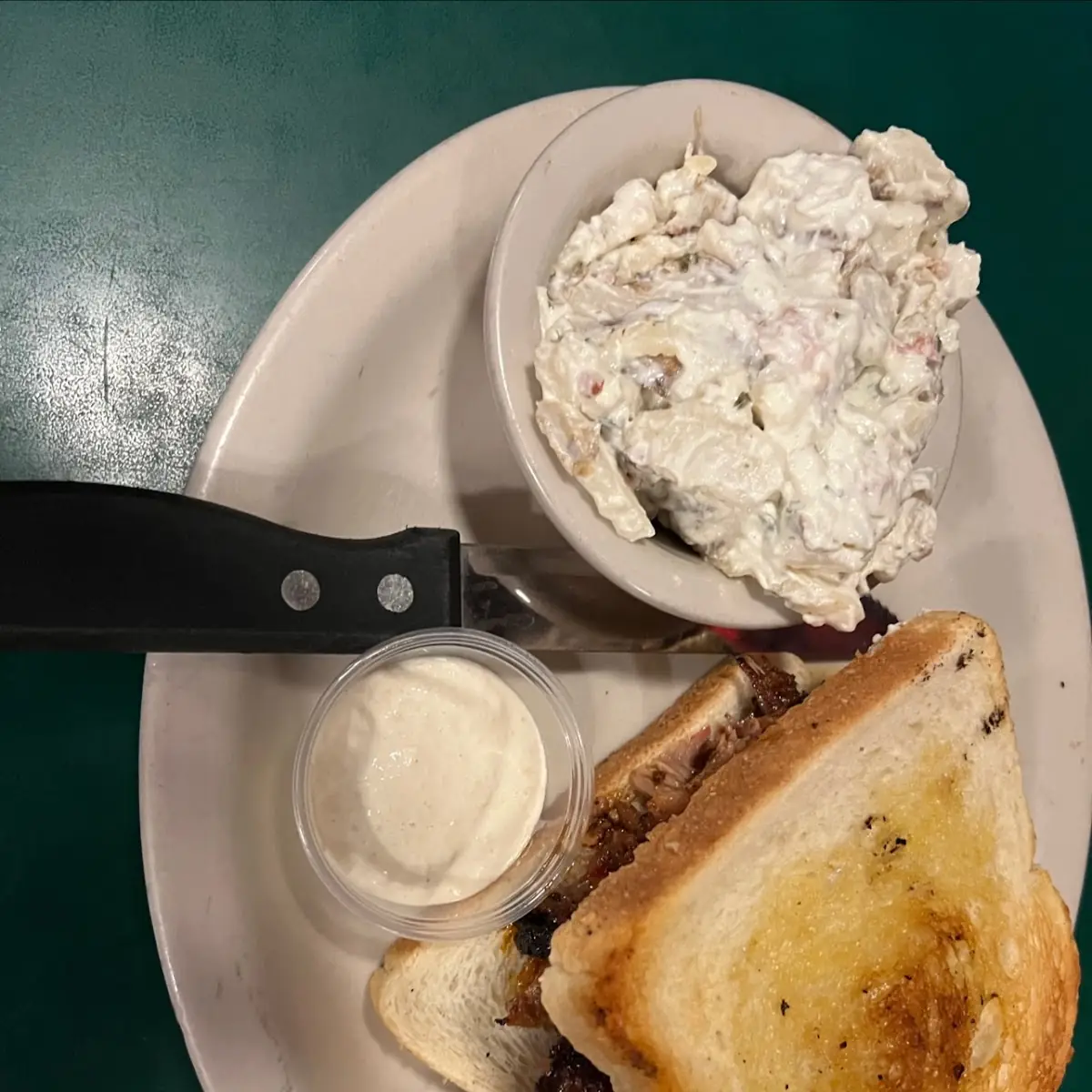 Brisket with Potato Salad