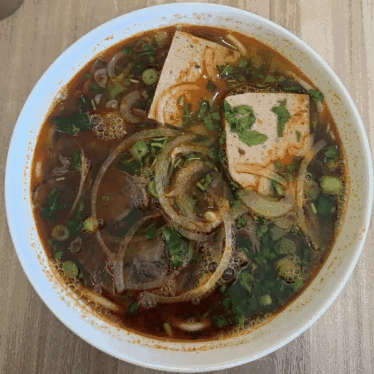 Hue-Spicy Noodle Soup Bun Bo Hue