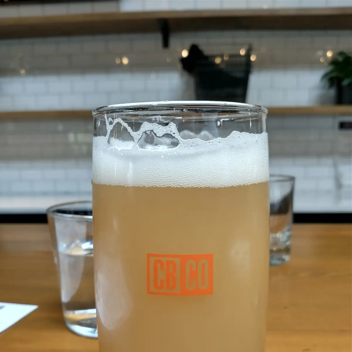 Hoppy Beer in Open