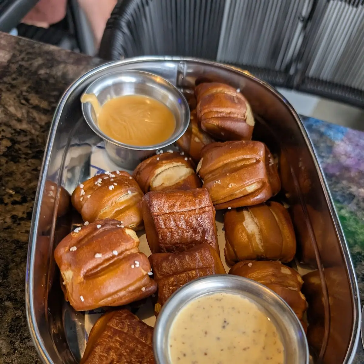 Warm Pretzel Bites