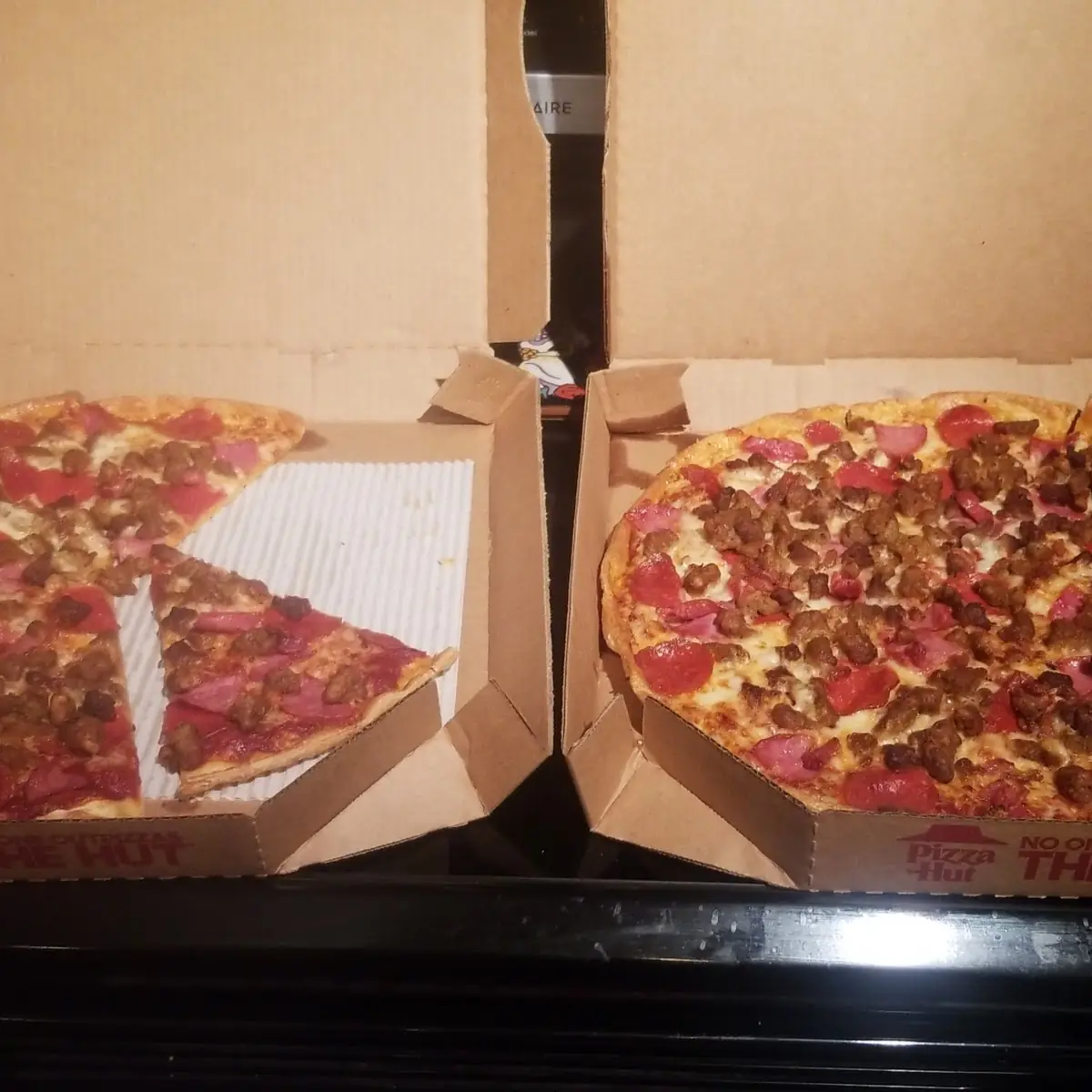 Meat Lover's Pizza Thin Crust Pizza