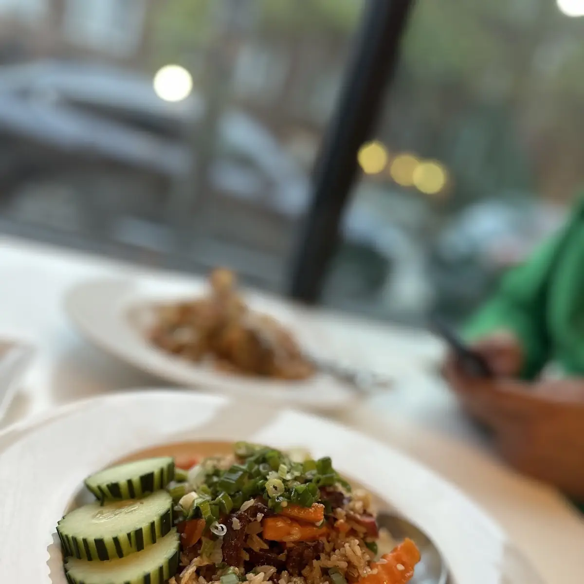 Thai Fried Rice with BBQ Pork