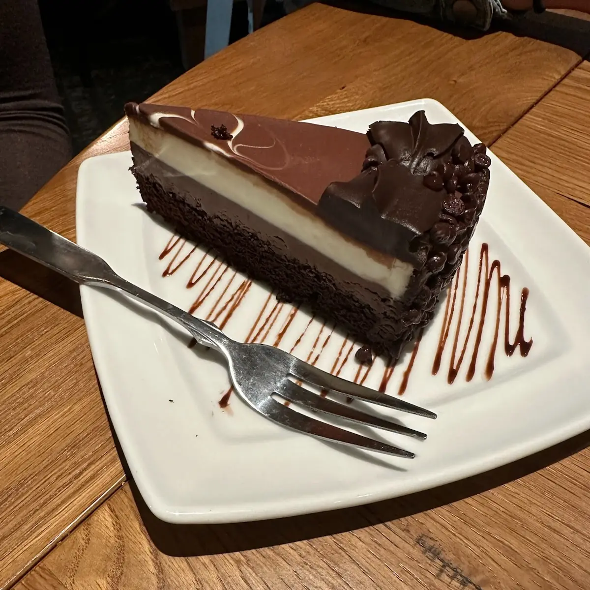 Chocolate Moose Cake Slice