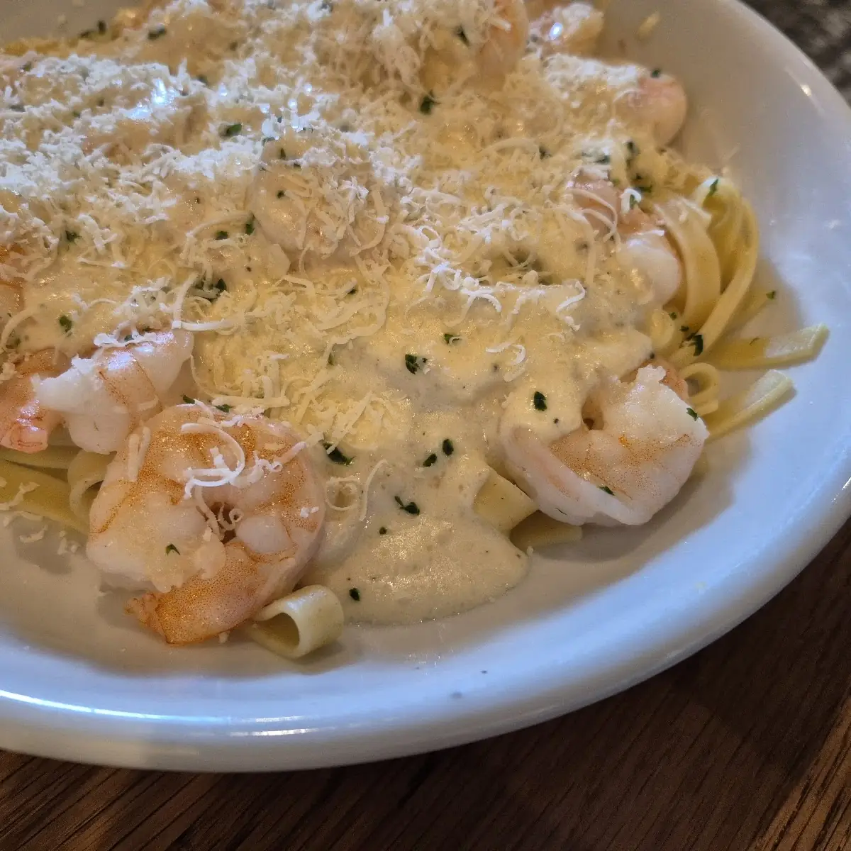 Shrimp Alfredo