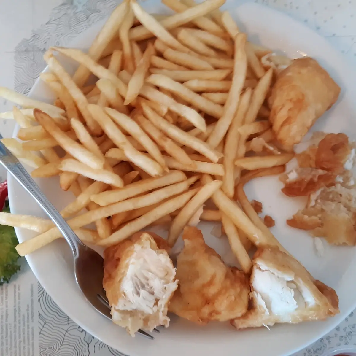 Deep Fried Halibut