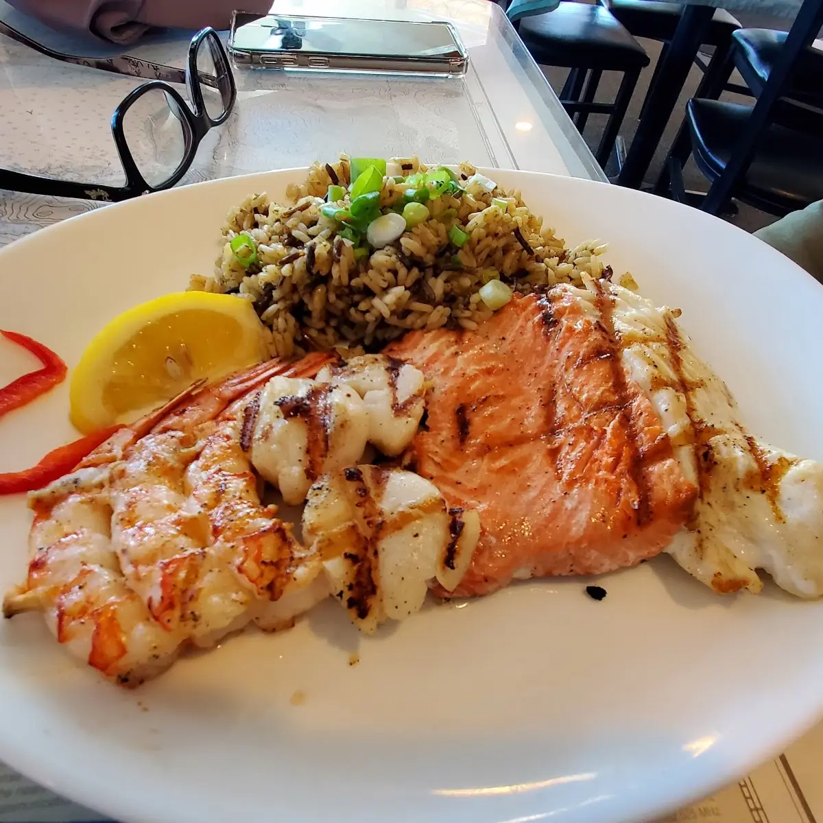 Grilled Seafood Platter