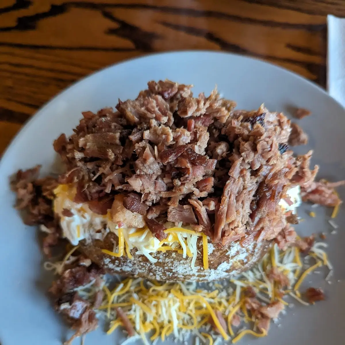 Baked Potato with Brisket