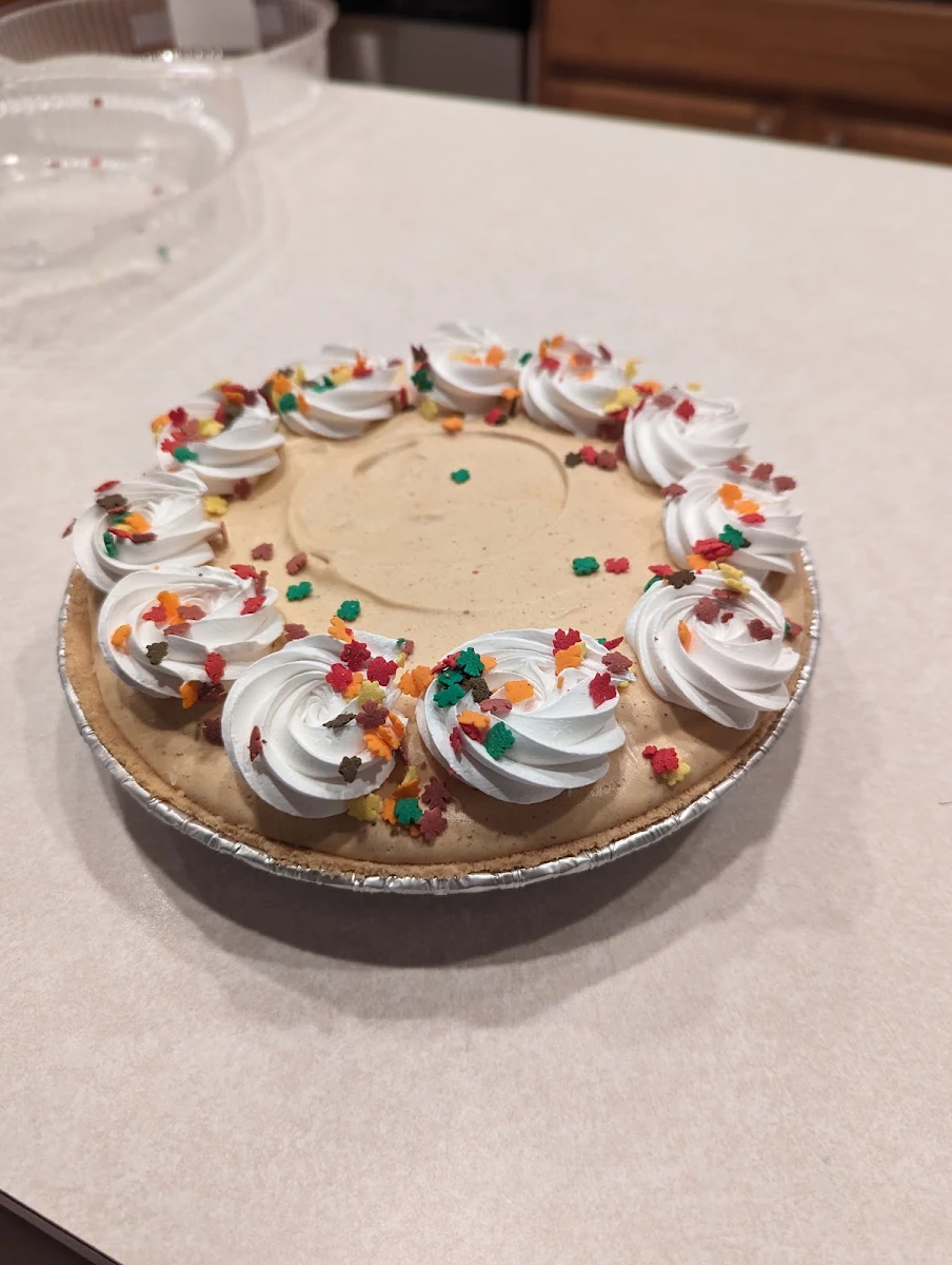 Pumpkin Ice Cream Pie
