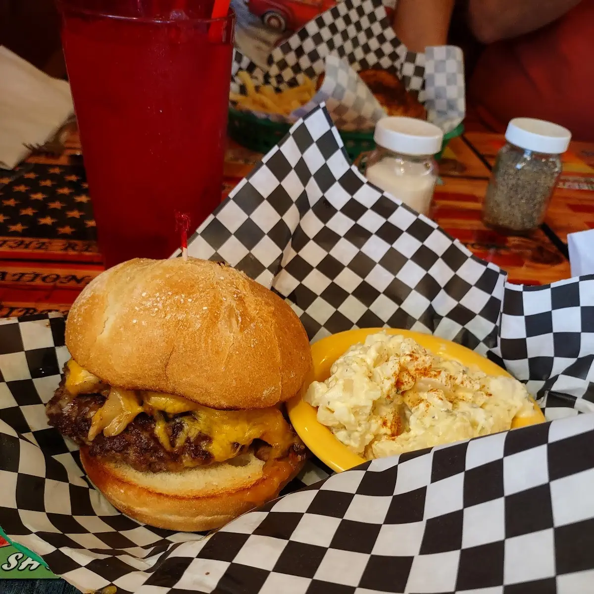 Mushroom Swiss Burger