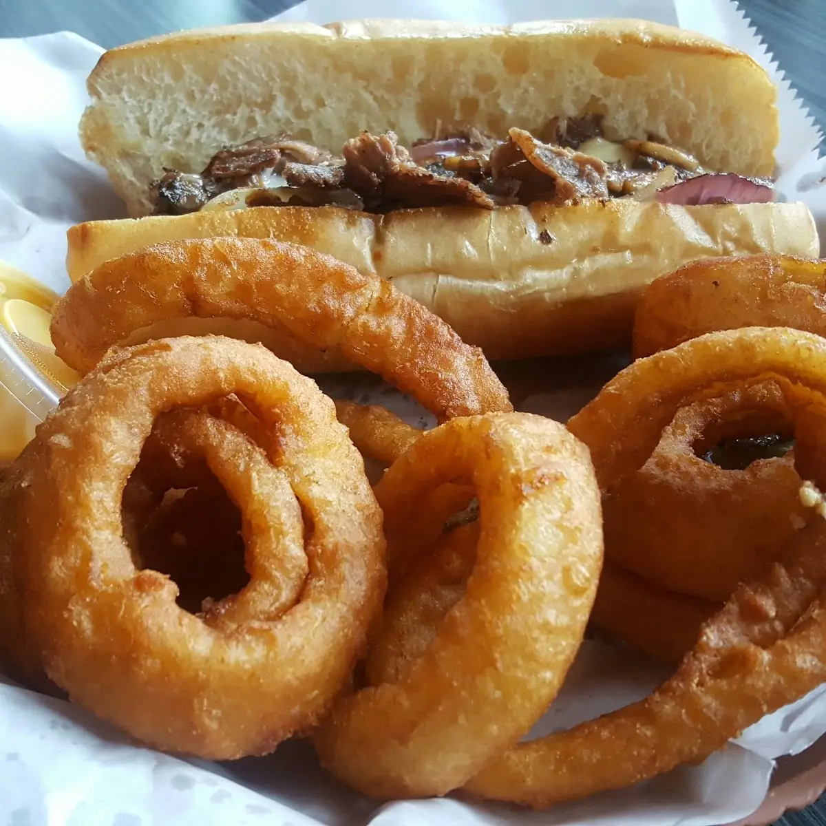 Onion Rings Beer Battered