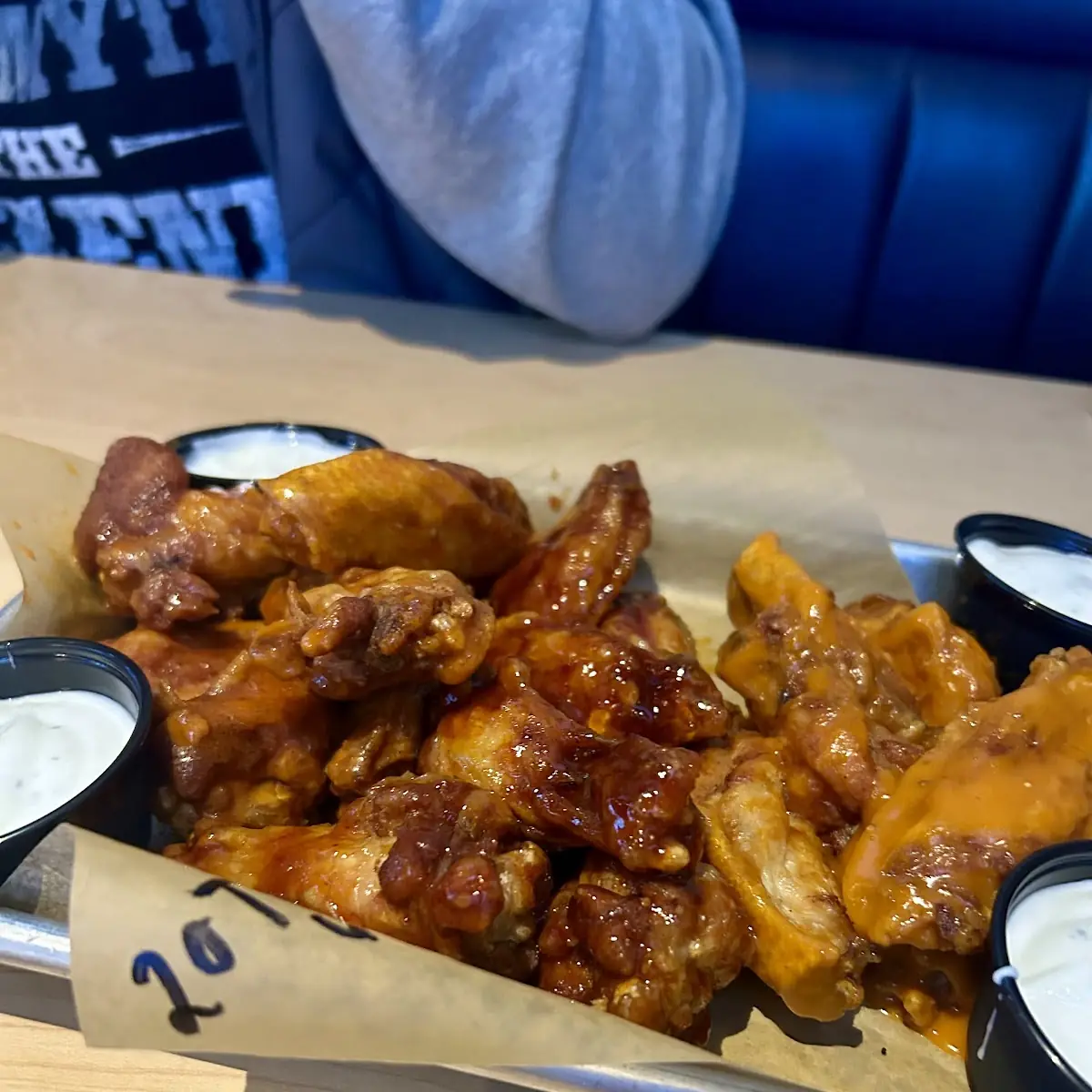 Buffalo Medium and Orange Chicken
