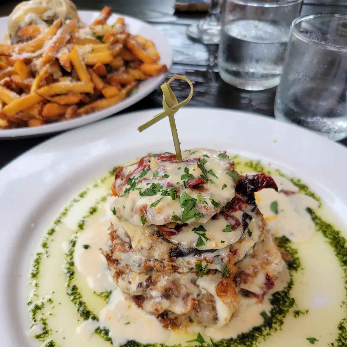 Eggplant with Garlic Sauce