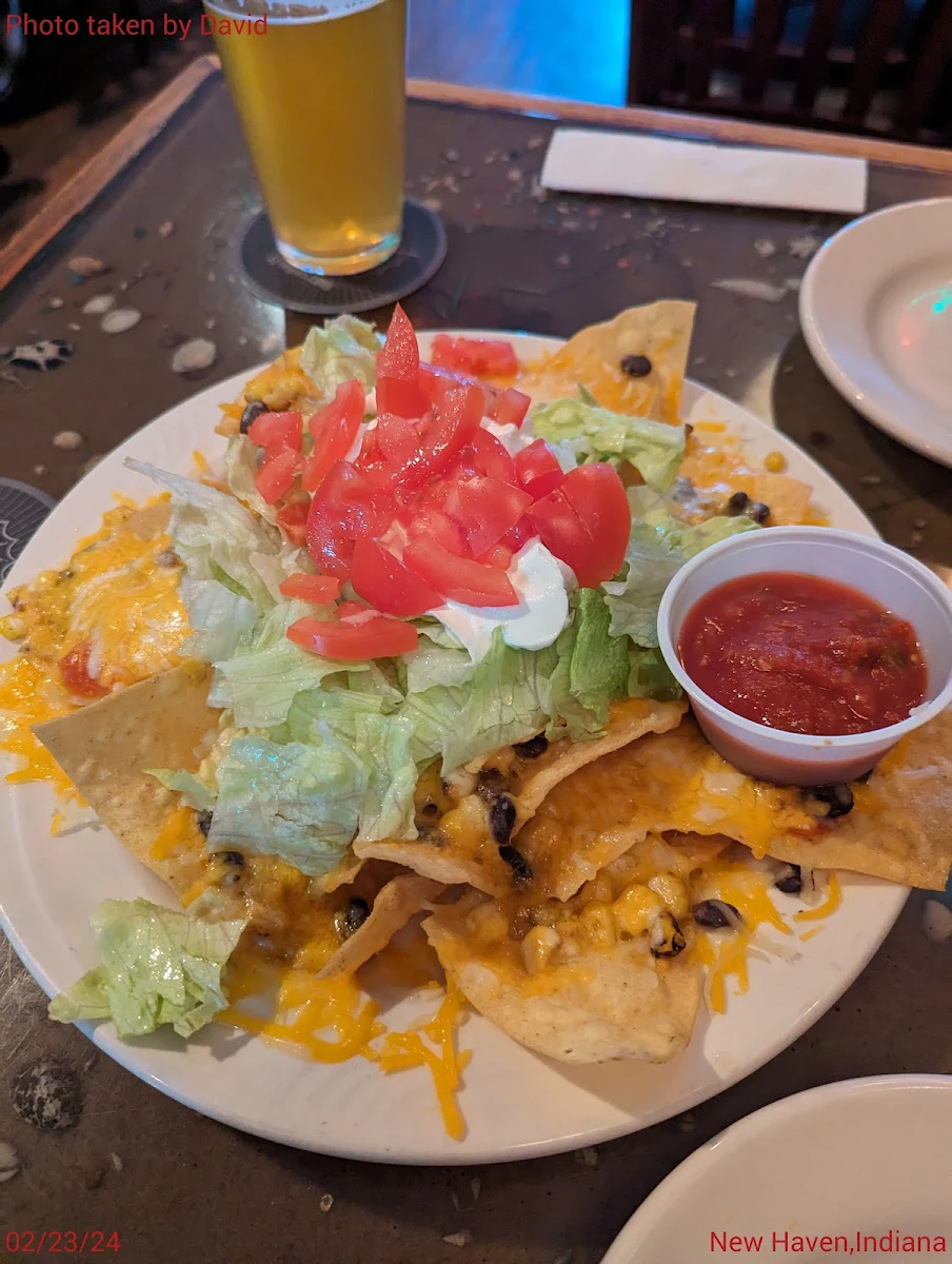 Black Bean Nachos