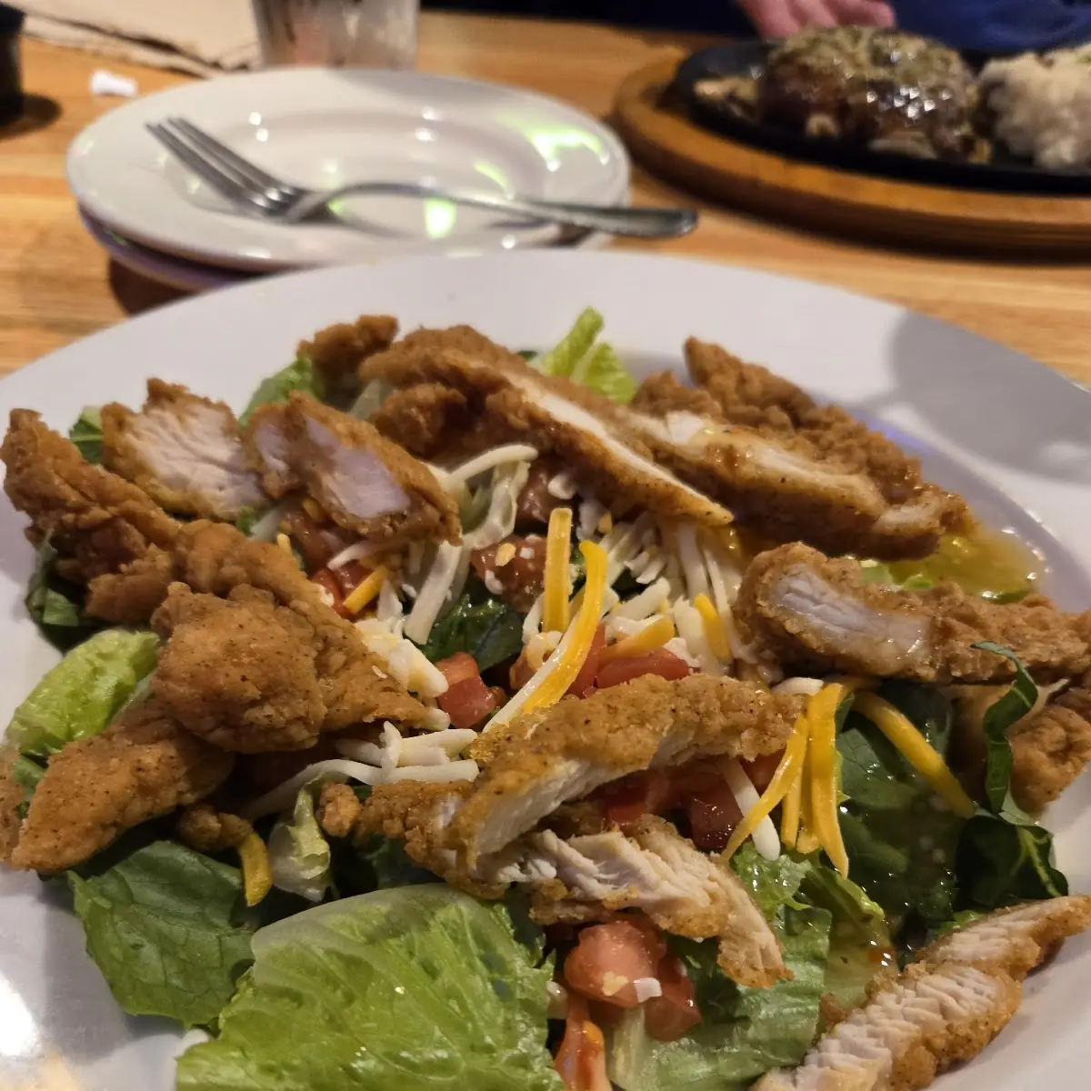 Crispy Chicken Salad