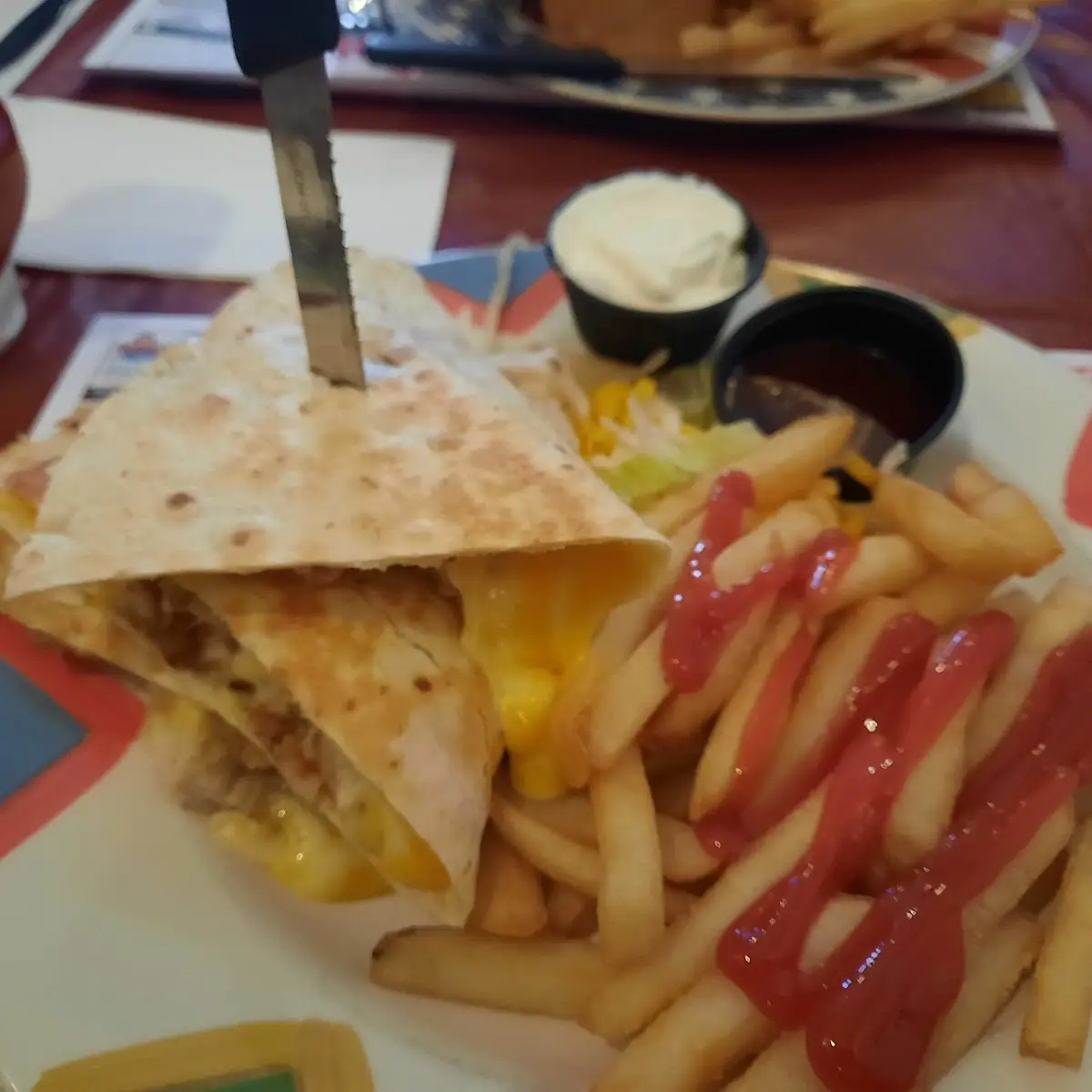 Jack Daniels Quesadilla