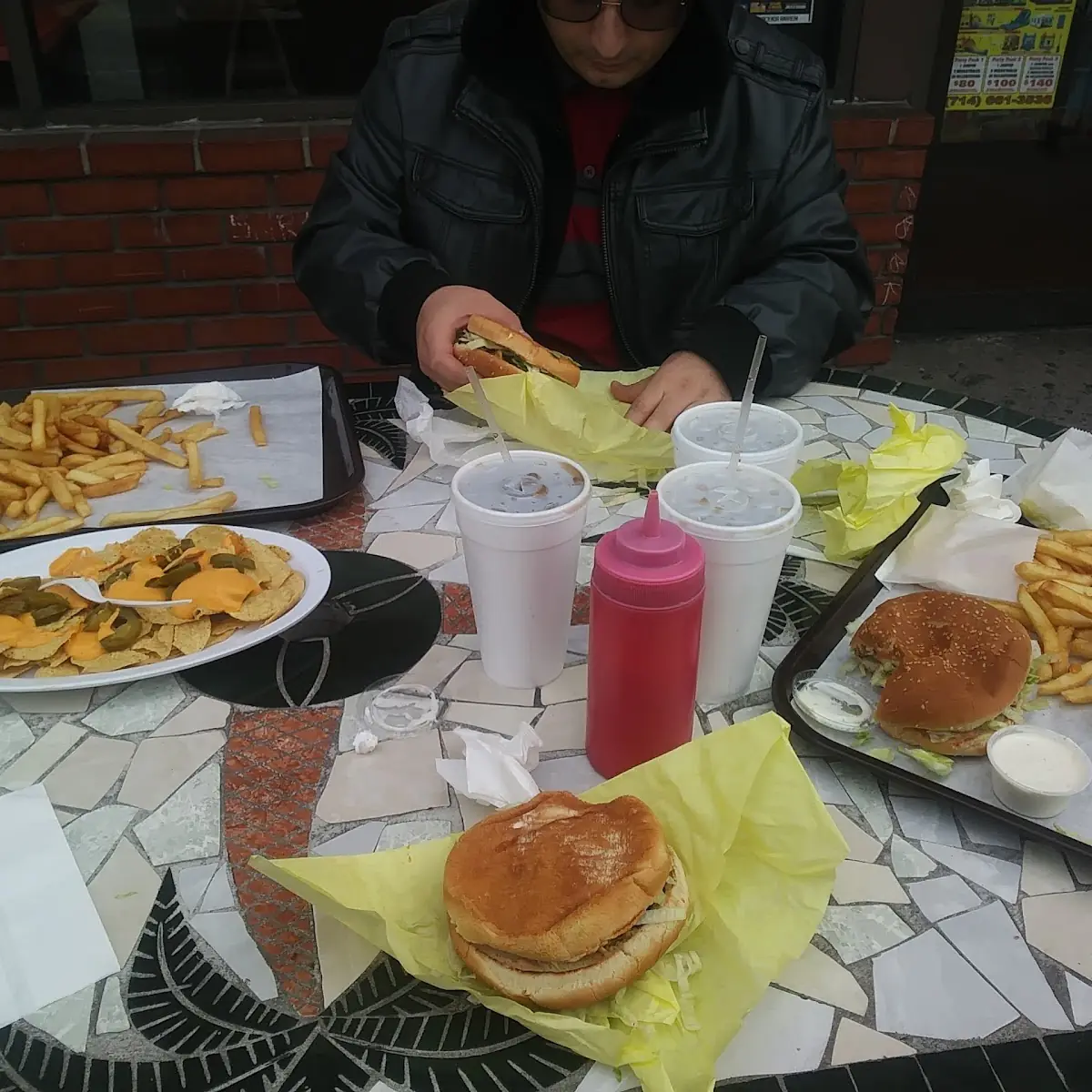 Cheese Burger Combo