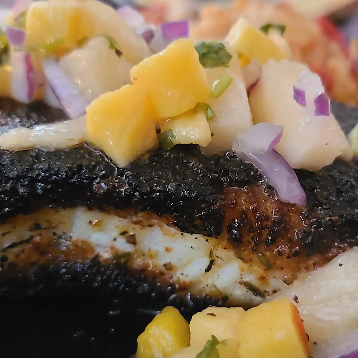 Blackened Chilean Sea Bass