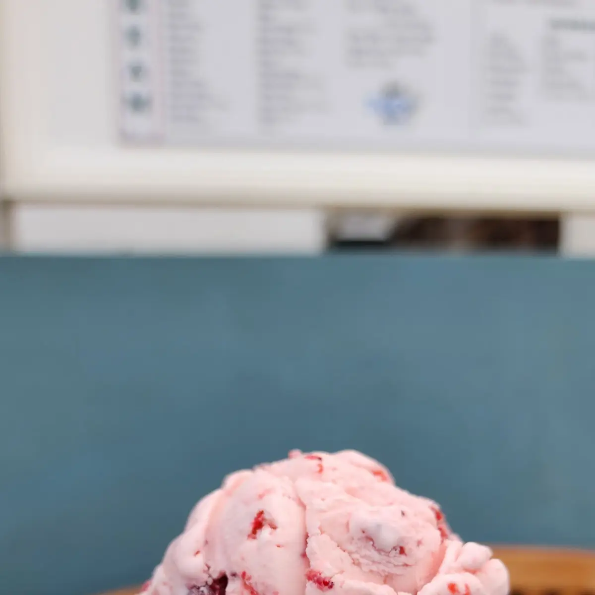Strawberry Ice Cream Cone