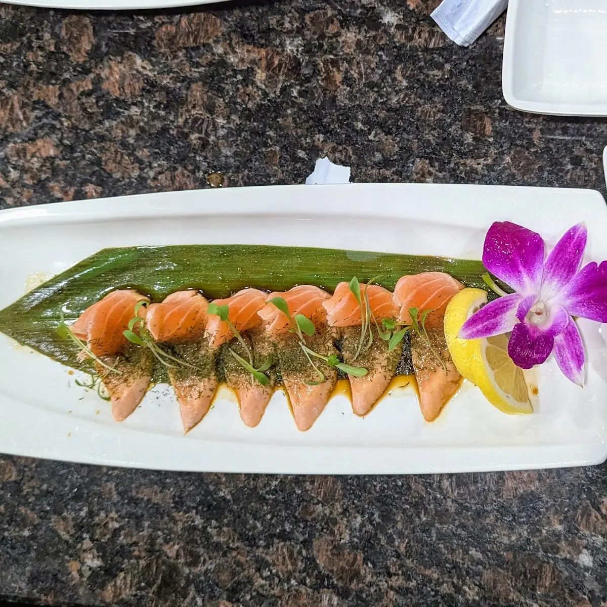 Citrus -Seared Salmon L