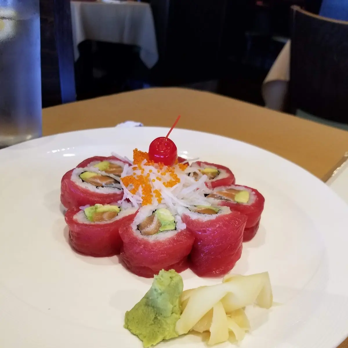 Sunburn Tuna Sashimi