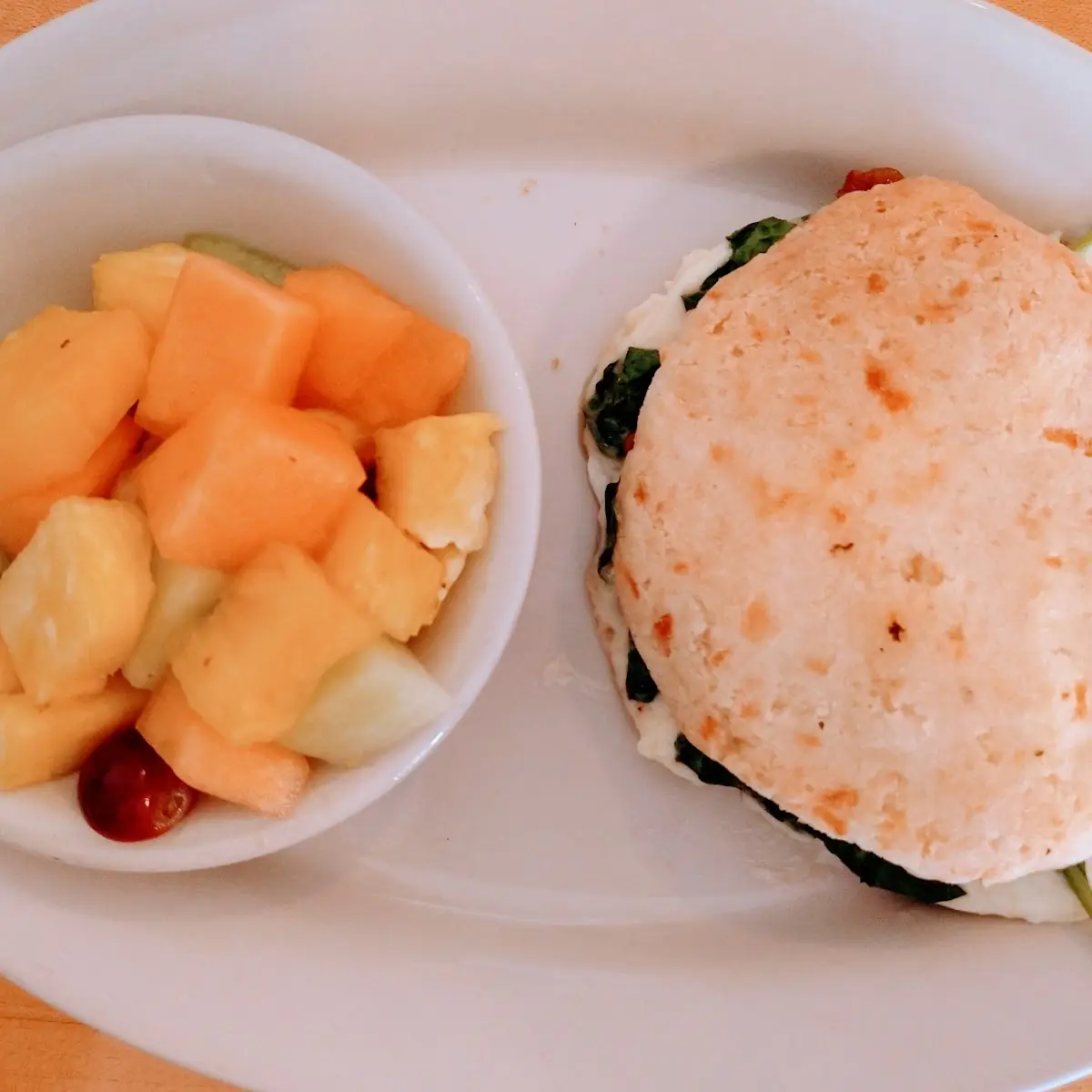 GF Egg Spinach and Cheese Bread Magic