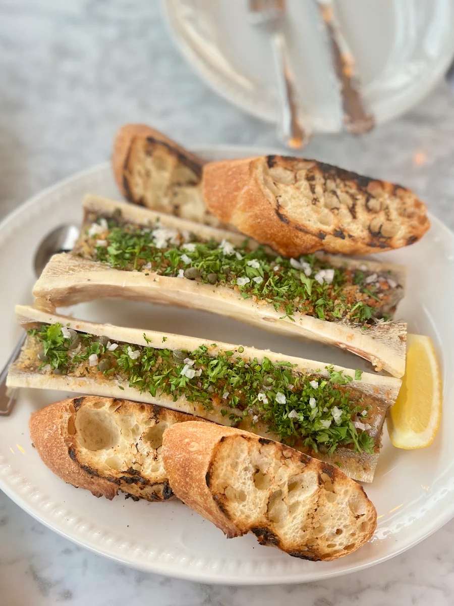 Roasted Bone Marrow, La Petite Iza