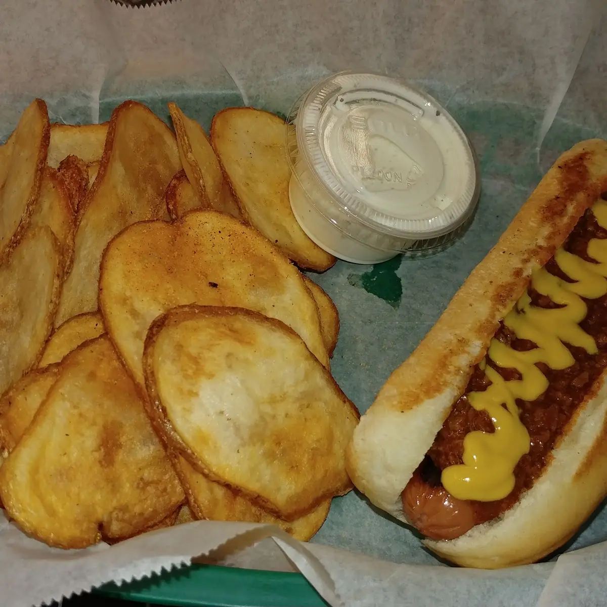 Hot Dog and Chips