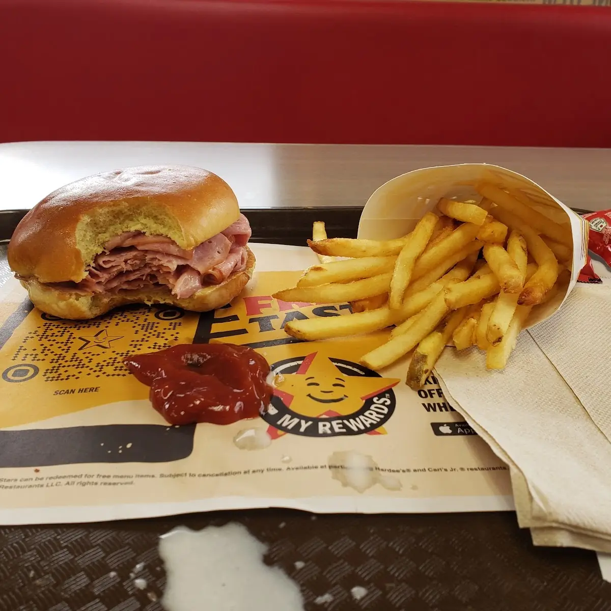 Ham and Cheese Sandwich
