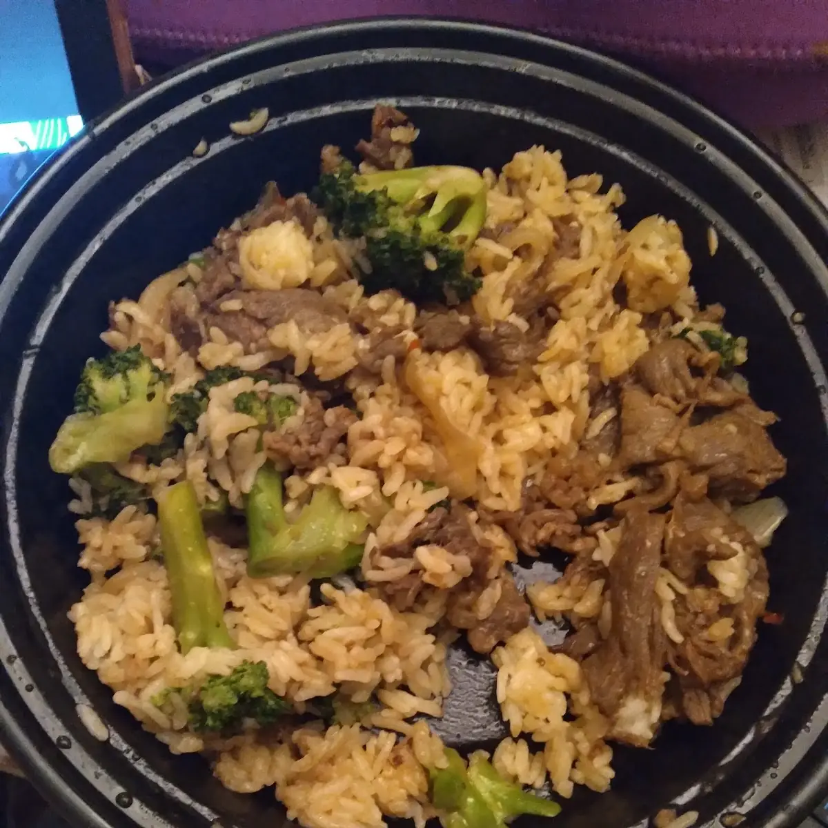 Beef Rice and Broccoli Beef