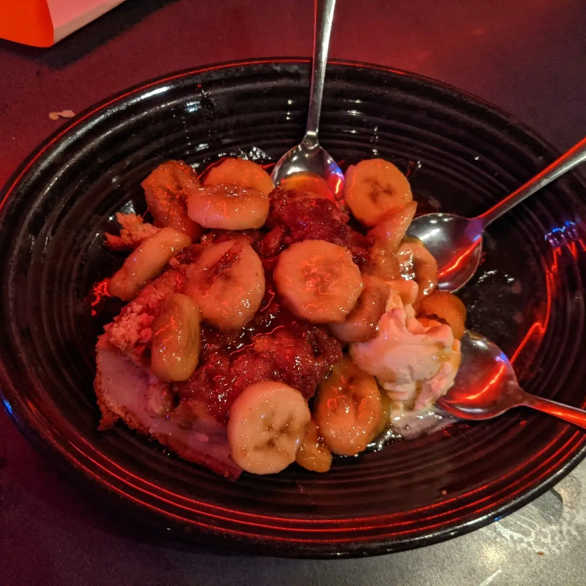 Bananas Foster Bread Pudding