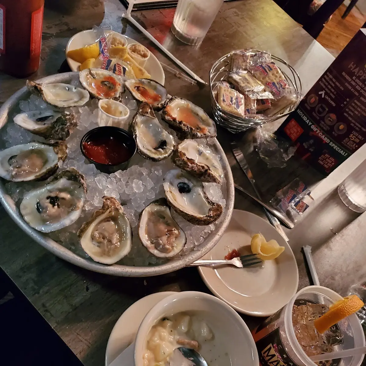 Oysters on the Half Shell
