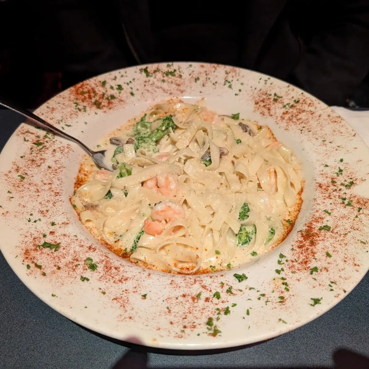 Shrimp Alfredo