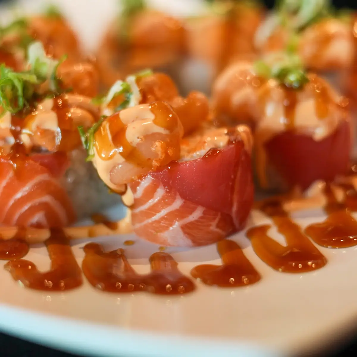 Seared Salmon Sushi