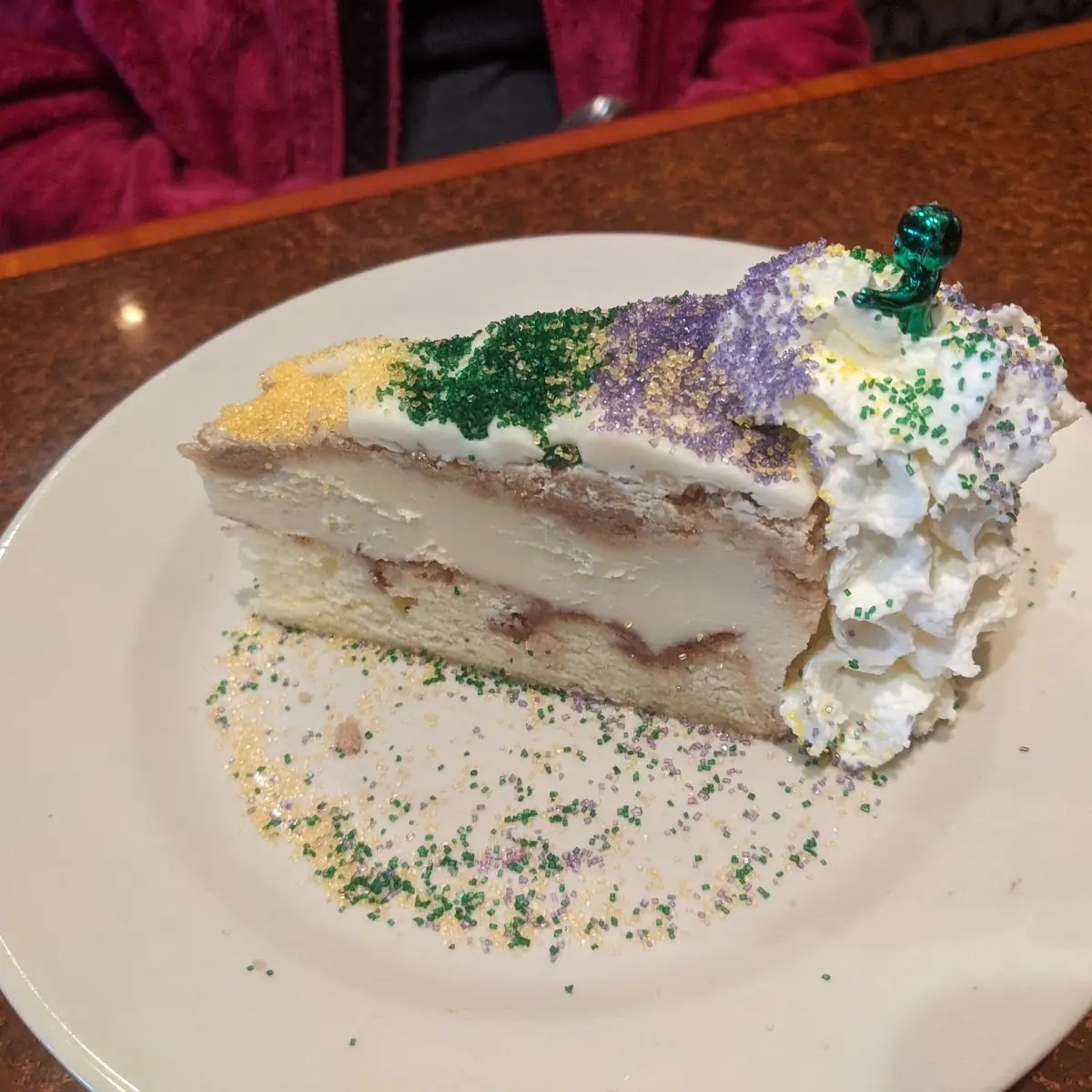 King Cake Cheesecake