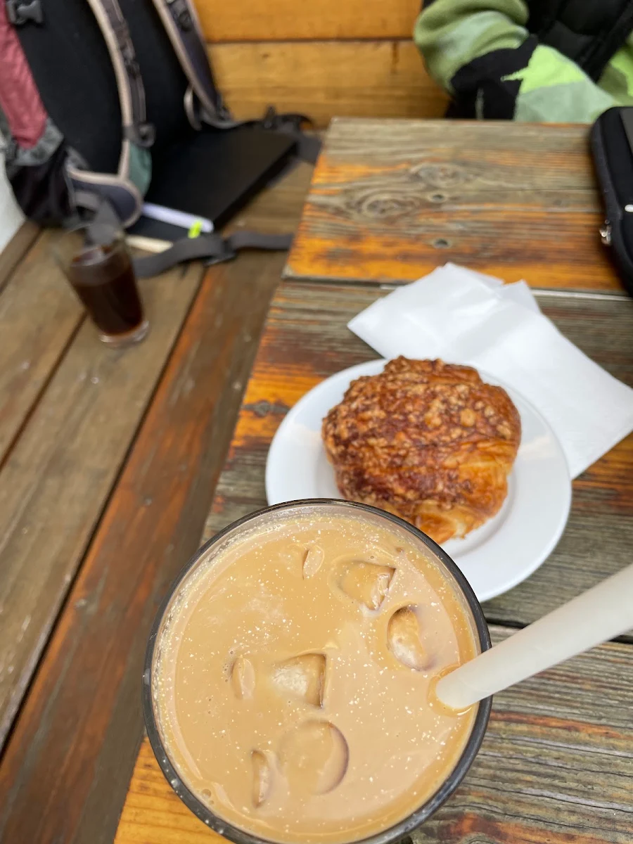 Iced Vanilla Oat Milk Latte