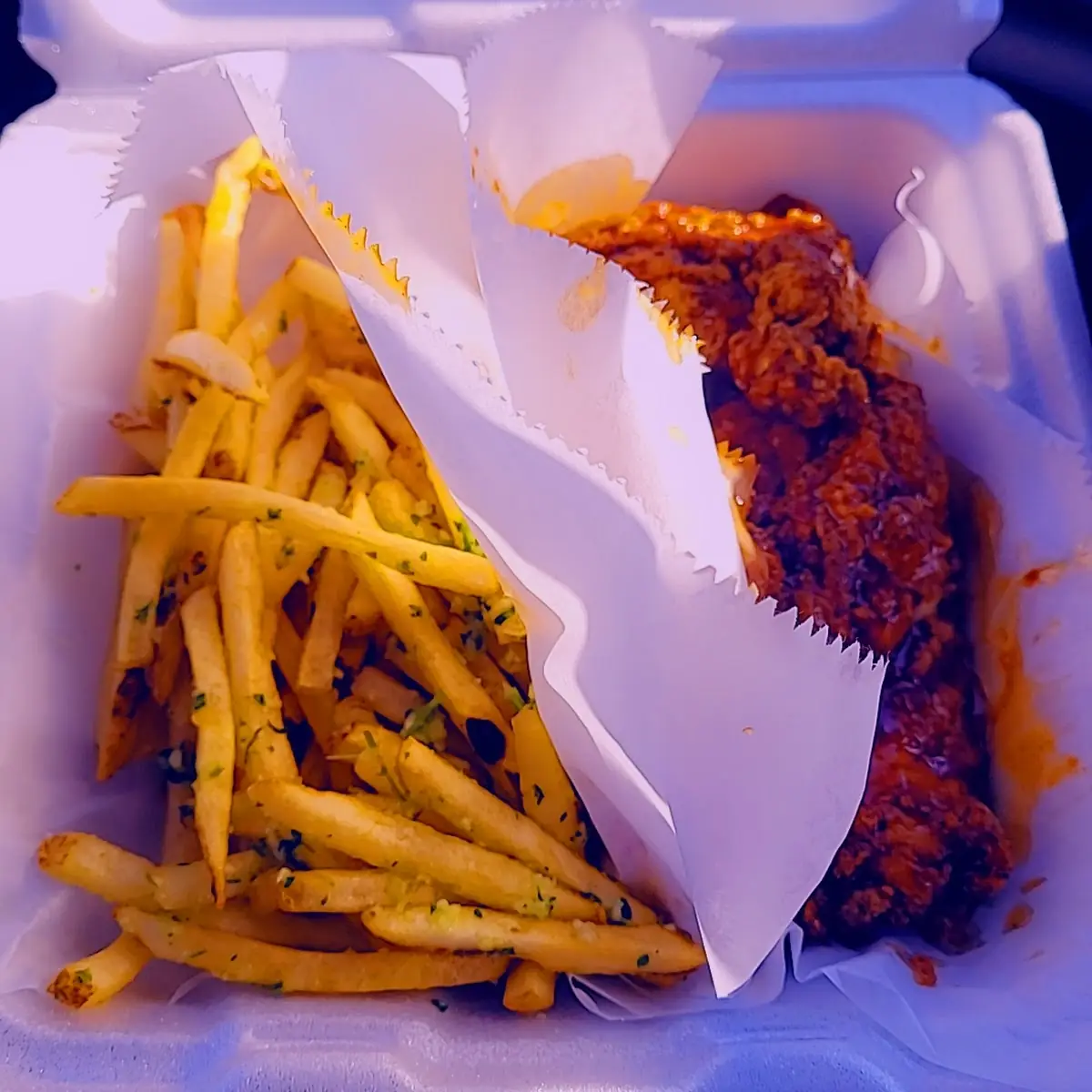 KIDS BURGER (Cheese Burger with Fries)