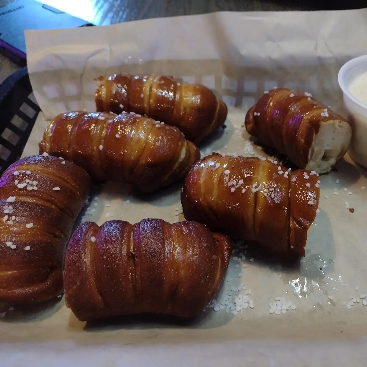 Pretzel Bites with Beer Cheese